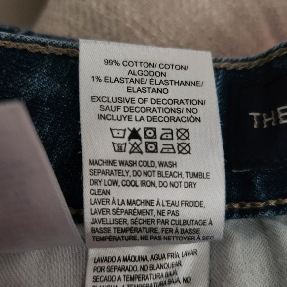 Lucky Brand | The Roll Up Stretch Denim Jean Shorts - Size 6/28 - Picture 14 of 15